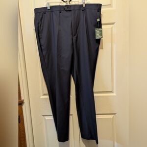 Ralph Lauren Classic Fit Ultraflex Suit Separate Navy Blue Pants 42"W x 32"L 